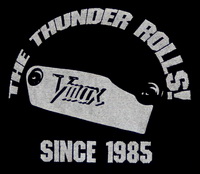 T-Shirt schwarz "Vmax - KING OF THE ROAD since 1985"